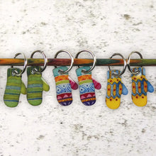 Load image into Gallery viewer, Emma Ball Stitch Markers , gauge rule and Ornaments
