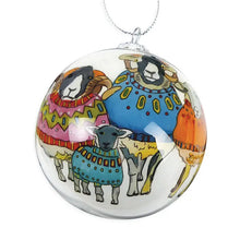 Load image into Gallery viewer, sheep in sweaters ornament
