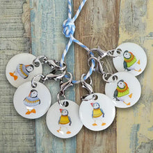 Load image into Gallery viewer, wooly puffins crochet