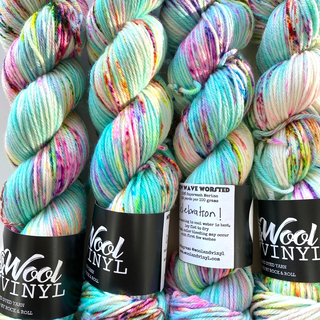 New Wave Worsted Wool & Vinyl