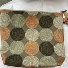 Load image into Gallery viewer, Having a Yarn Ball Grey Zipper Bag
