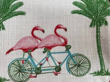 Load image into Gallery viewer, Flamingos on a Bike