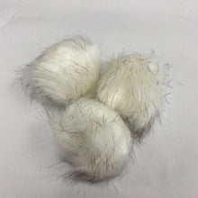 Load image into Gallery viewer, Faux Fur 3" - 4" Pompoms
