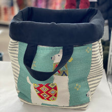 Load image into Gallery viewer, Teal mommallama hope basket