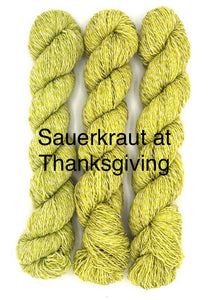 Sauerkraut at Thanksgiving