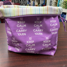 Load image into Gallery viewer, Keep Calm Zipper Bag
