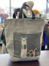 Load image into Gallery viewer, Hope basket grey mommallama