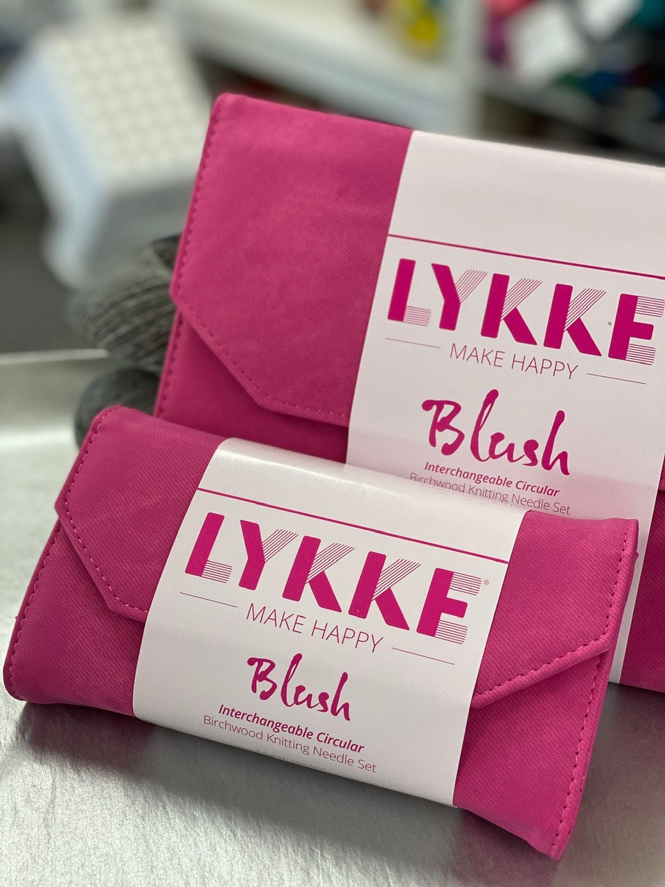 Lykke Blush 3.5 Set with Pink Case – The Yarn Club, Inc