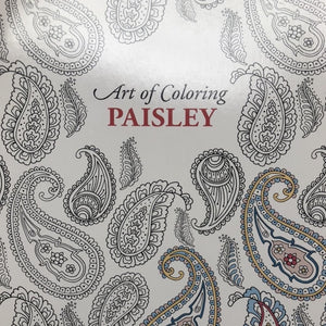Art of coloring paisley