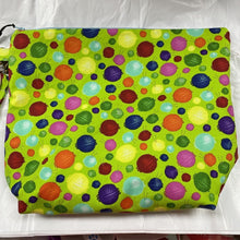 Load image into Gallery viewer, Balls of Fun Green Zipper Bag