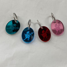 Load image into Gallery viewer, Yarn Club Mirror Single Stitch Marker (not in a set)
