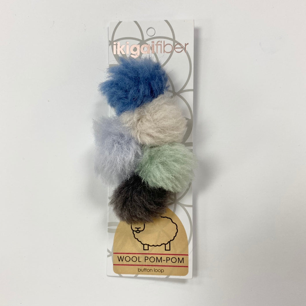 Ikigai Wool PomPoms - Around the Table Yarns