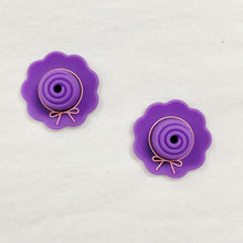 Load image into Gallery viewer, Summer hat purple