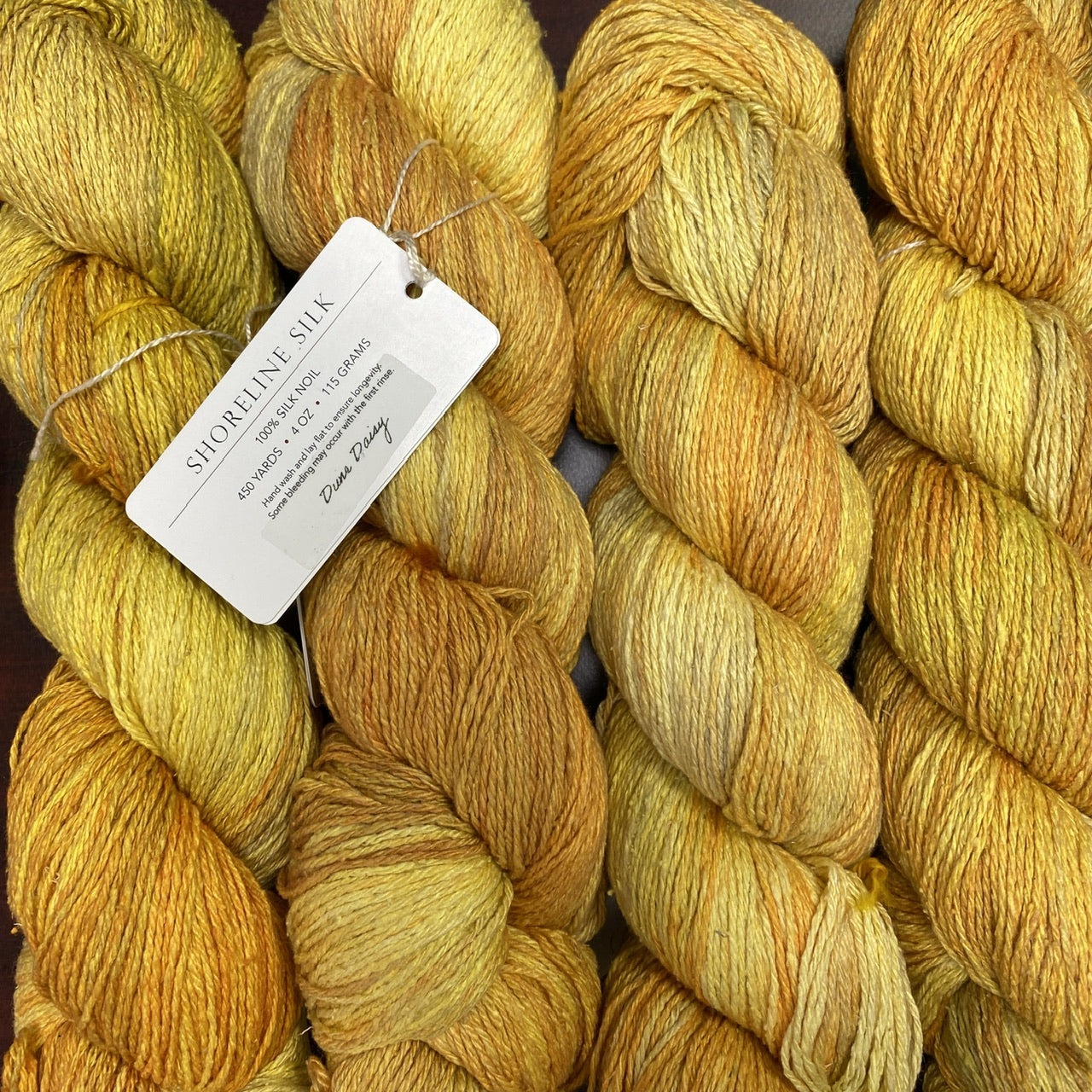 Copper Centaur Studios, Hand-dyed Yarn, Slightly Silky, 2-ply Fingering  (Merino Wool, Silk Blend), 100 g, Creamsicle – Copper Centaur Studios