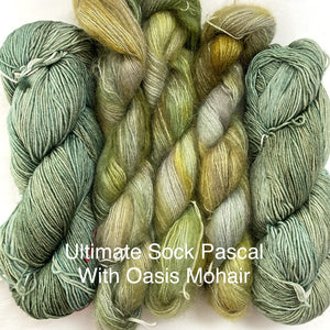 Pascal Ultimate Sock with Oasis Mohair