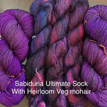 Load image into Gallery viewer, sabiduria US with Heirloom Veg mohair
