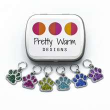 Load image into Gallery viewer, Paw print rings