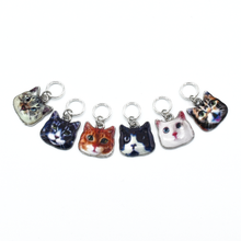 Load image into Gallery viewer, Cat stitch marker rings