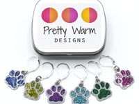 Load image into Gallery viewer, Paw Print Clips