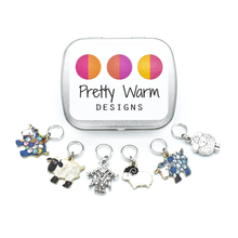Load image into Gallery viewer, sheep stitch marker rings
