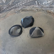 Load image into Gallery viewer, Midcentury Modern Stud Button Set Black