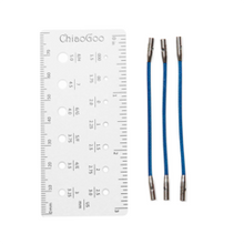Load image into Gallery viewer, Twist-X Blue Cable / 2” Blue set of three
