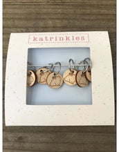 Load image into Gallery viewer, Sheep,Rabbits,Cats,Bees,Fox,1" Ruler,Mittens,Tiny Socks Blue,Tiny Socks Pink,Bulldogs,Rare Breed Sheep,May Critters of the Month,Chicken,Yarn Club Single Stitch Marker (not in a set)