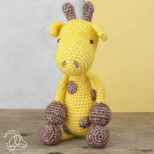 Load image into Gallery viewer, george giraffe crochet