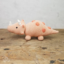 Load image into Gallery viewer, Triceratops crochet