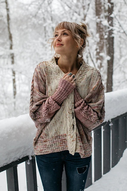 Rose 2025 cardigan kit