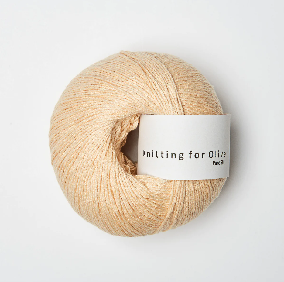 knitting for olive pure silk - fibre space