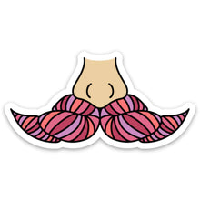Load image into Gallery viewer, Yarn Stache pinks