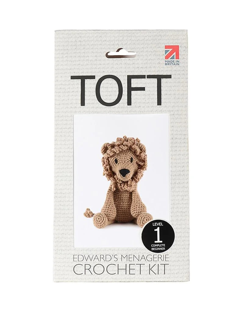 Toft Animal Crochet Kit- Victoria The Triceratops - fibre space