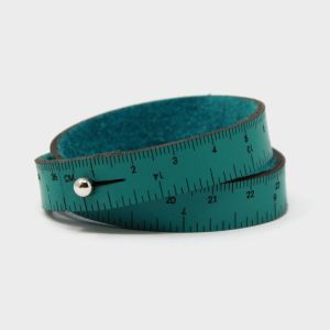 Teal / Leather / 15"